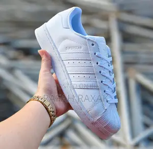 Original Unisex Triple White Adidas Superstar Sneakers