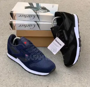 Original Black Blue Reebok Classic Casual Sneakers