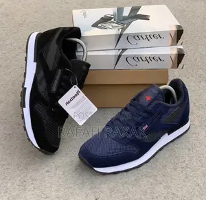 Original Black Blue Reebok Classic Casual Sneakers