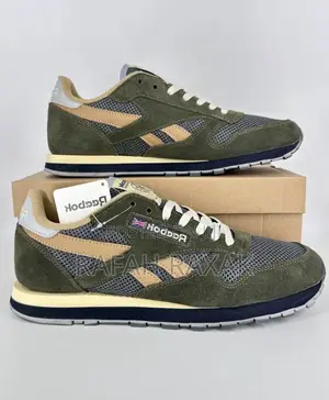 Original Men’S Reebok Classic Leather Fuzzy Suede Sneakers