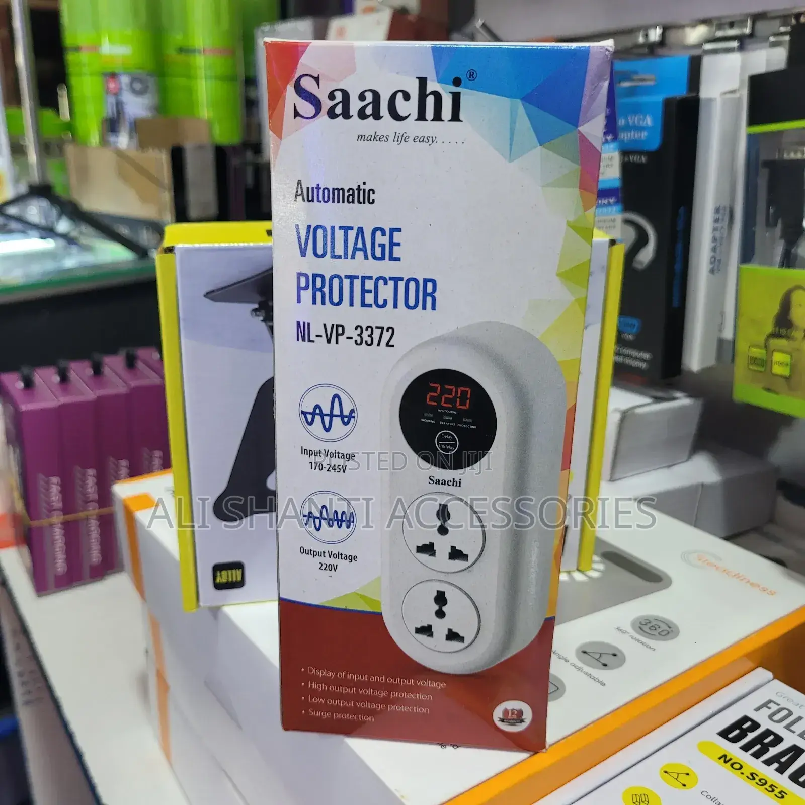 Voltage Regulator 13amps Sachi Double