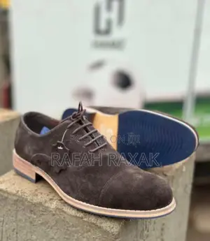 Original Coffee Brown Franco Banetti Gentle Suede Shoes