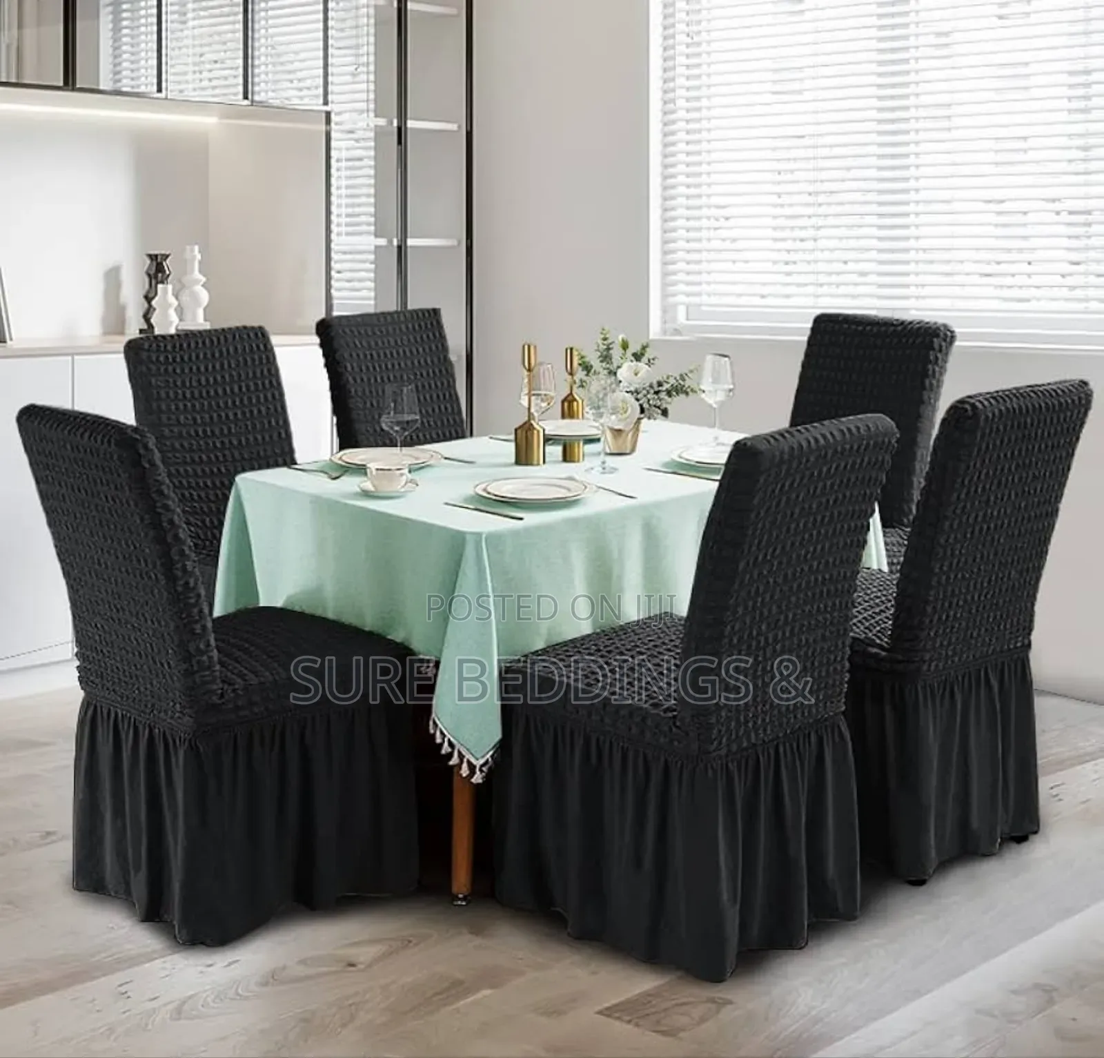 6 Sitters Colter Dinning Chair Covers