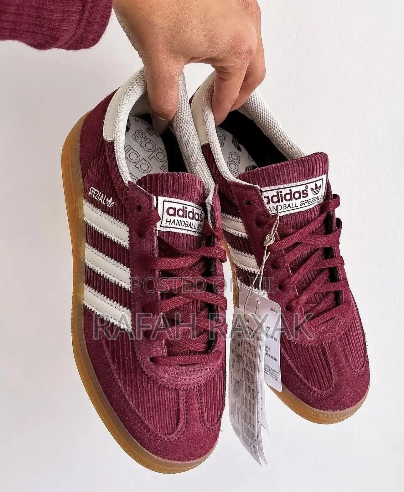 Original Maroon Adidas Spezial Sneakers