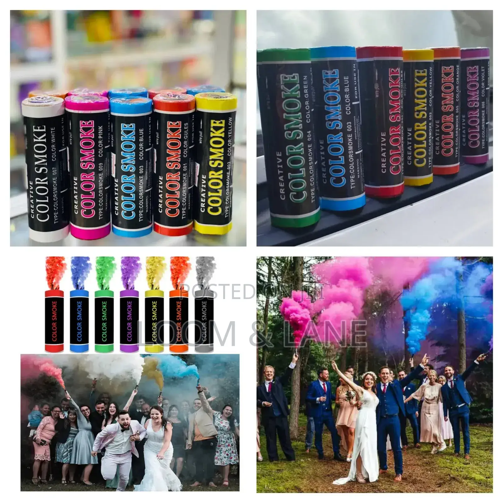 Standard 4pcs Colour Smoke