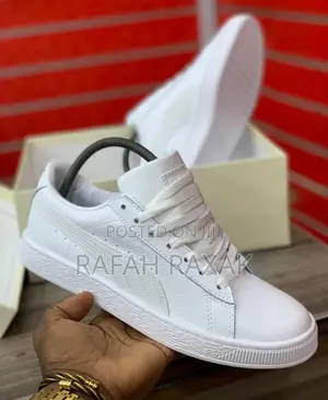Original Triple White Puma Suede Classic Casual Sneakers