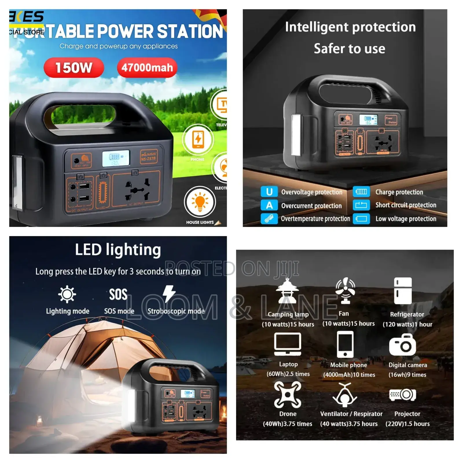 Unique Portable Power Station 150w