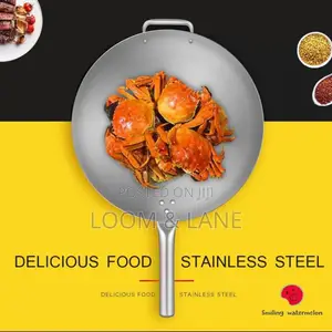 40cm New Stainless Steel Frying Pan