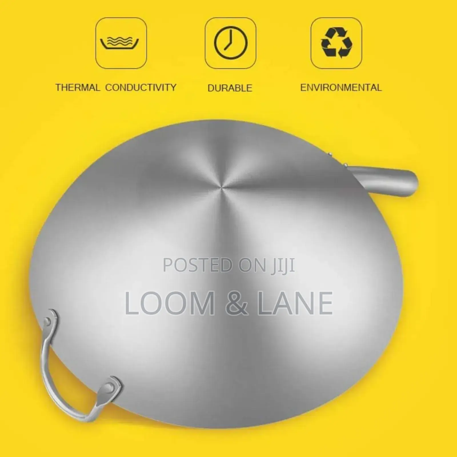 40cm New Stainless Steel Frying Pan