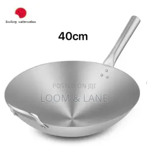 40cm New Stainless Steel Frying Pan