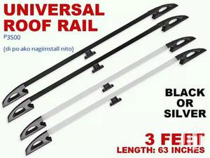 Roof Bars Silver And Black In Colour Available
