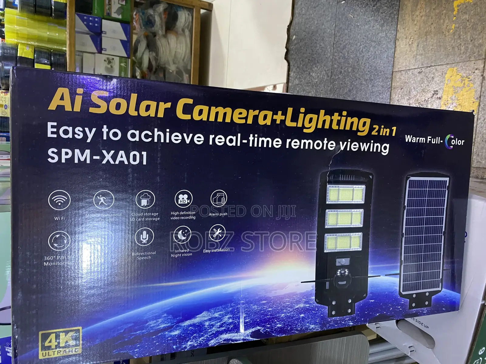 Air Solar Camera and Light