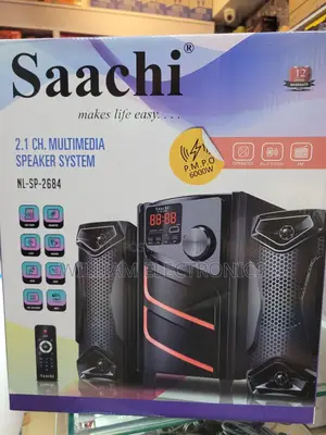 Saachi 2.1chanel Home Audio System/Multimedia Speaker -Black