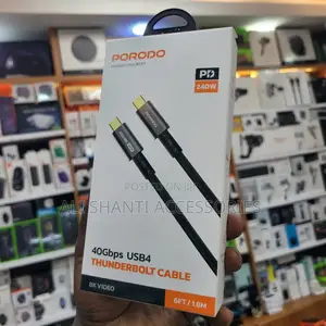 240w Porodo Usb-C to Usb-C 40gbps/