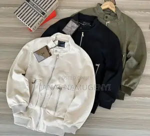 Plain Colored Zipper Jackets