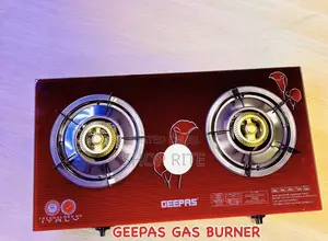Geepas Double Gas Plate Stove