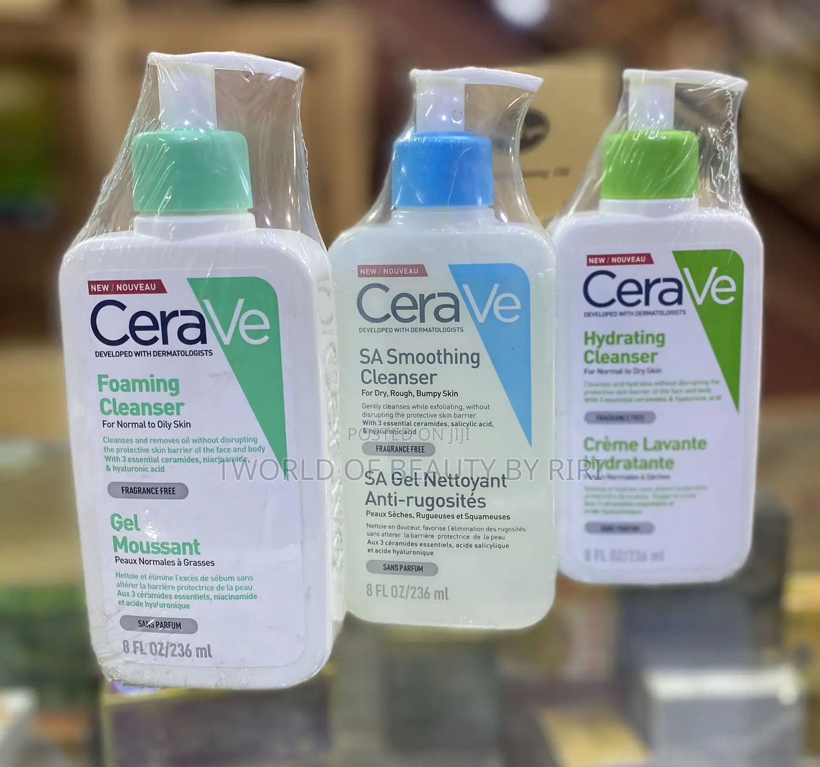 Cerave Cleansers