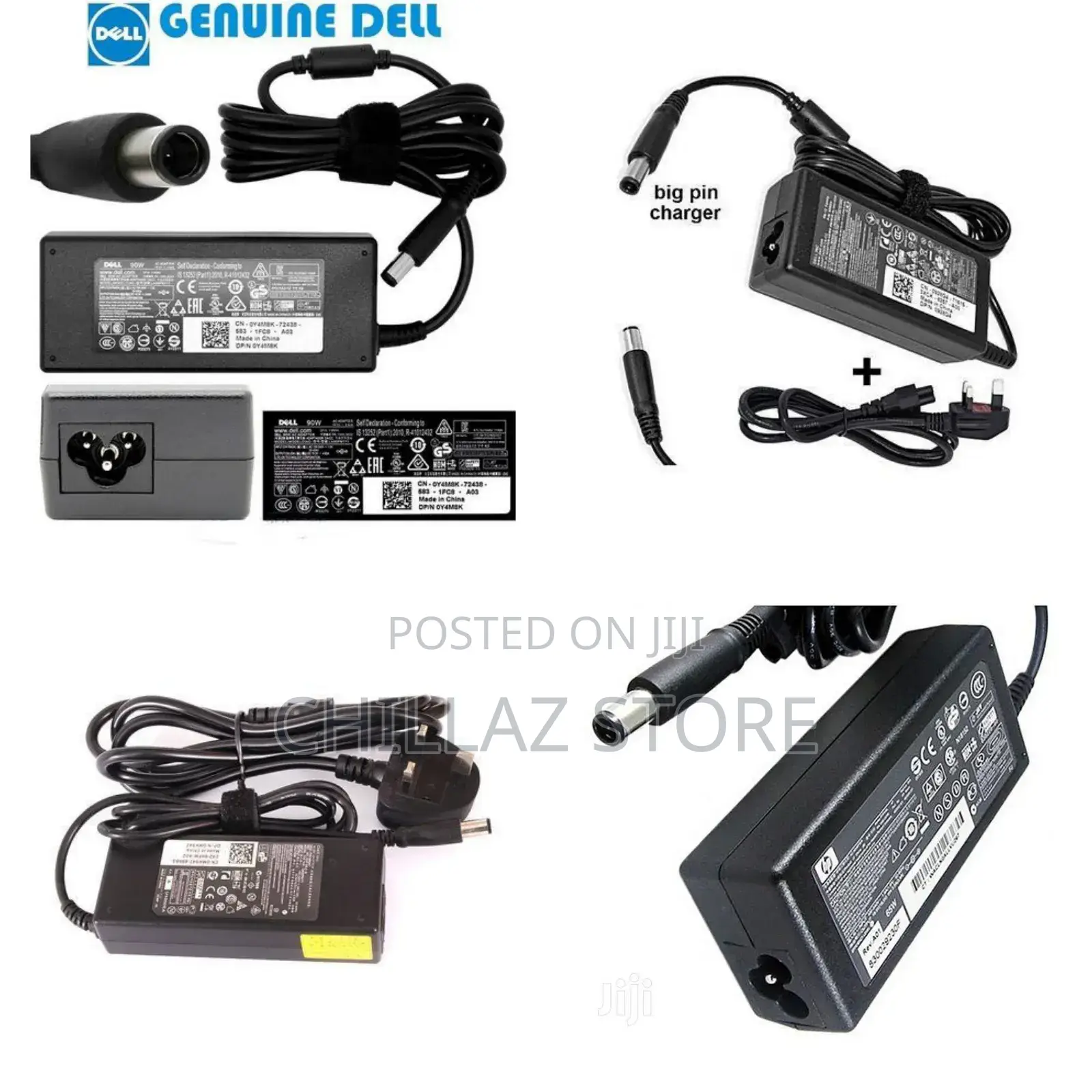 Dell Laptop Big Pin Charger.