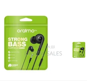Oraimo Earphones Oep-E10 Strong Bass Earphones White
