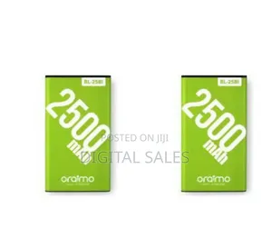 Oraimo Long Lasting 2500mah Battery for Tecno and Itel -