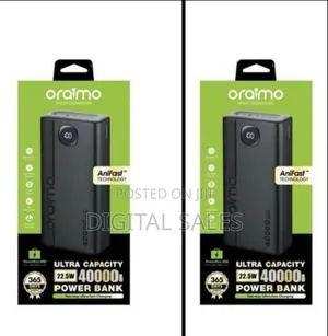 Oraimo 40000mah 22.5w Qc3 Two Way Fast Charging Power Bank