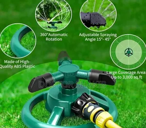360 Rotation Garden Sprinkler