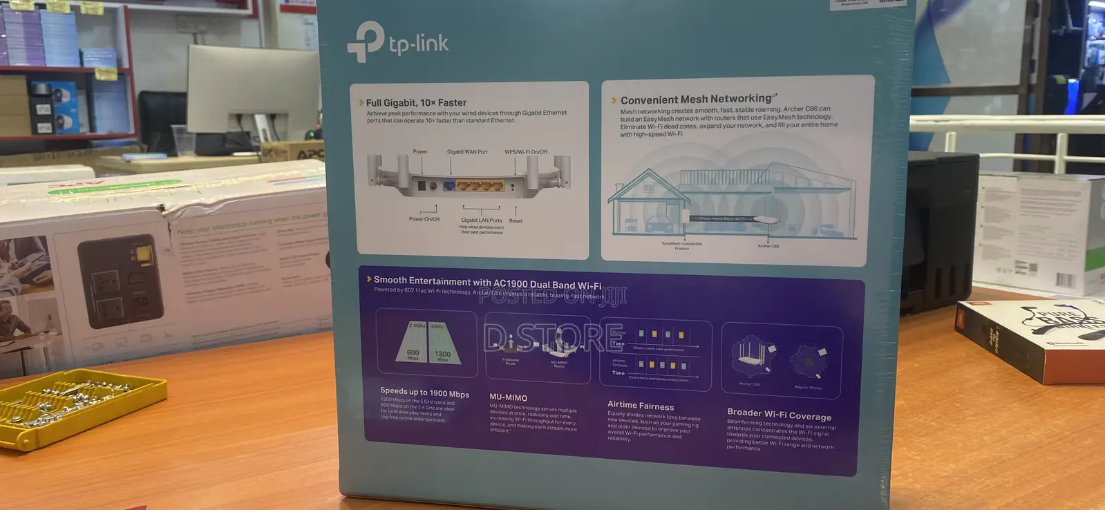 Tp-Link Ac1900 Wi-if Router Dual Band Mesh
