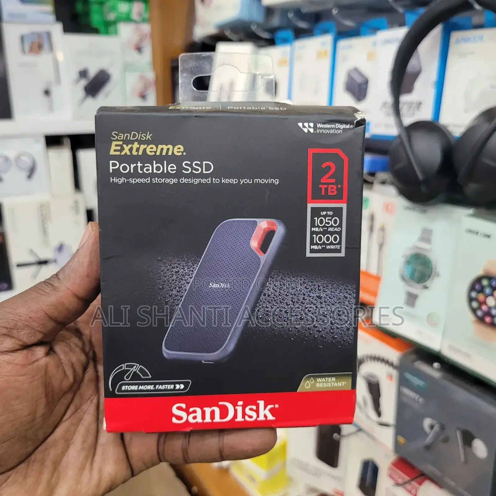 2tb Extreme Portable External Hard Disk Sandisk