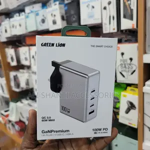 Green Lion 100w Pd Gan Adapter
