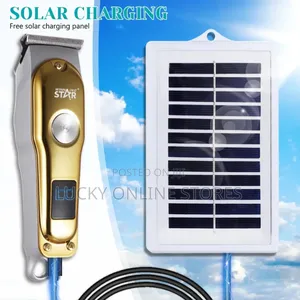 Winning Star Rechargeable Hair Clipper With Solar
