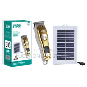 Winning Star Rechargeable Hair Clipper With Solar