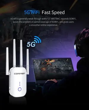 Wireless Repeater /Extender Dual Band 1200mbps
