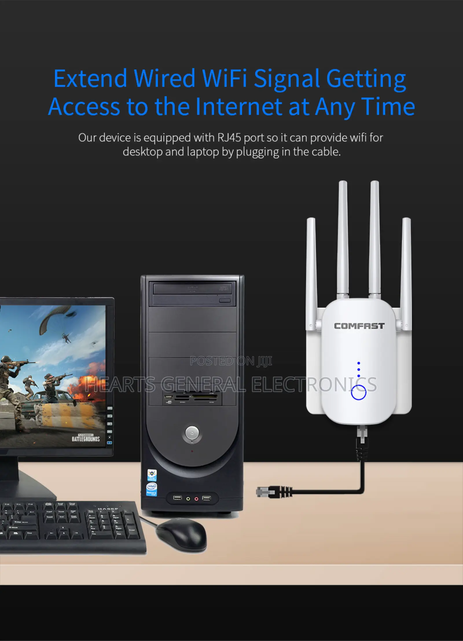 Wireless Repeater /Extender Dual Band 1200mbps