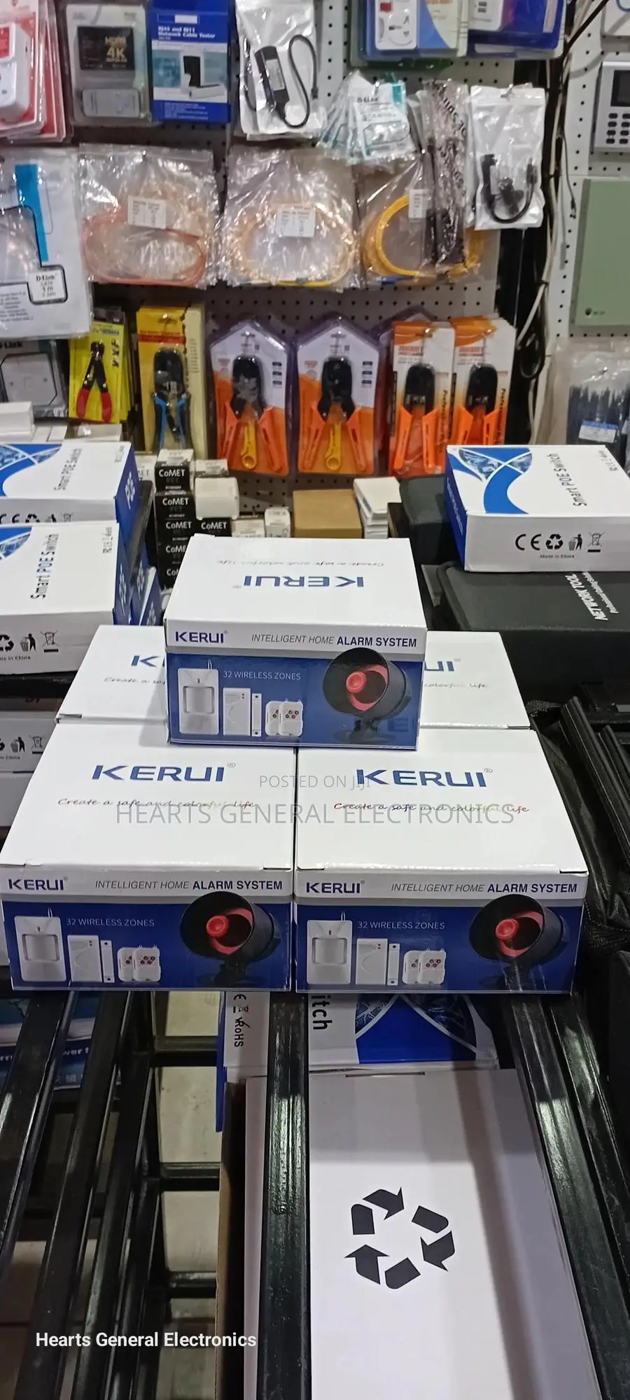Smart Intruder Alarm System ( Control From Smart Phone )