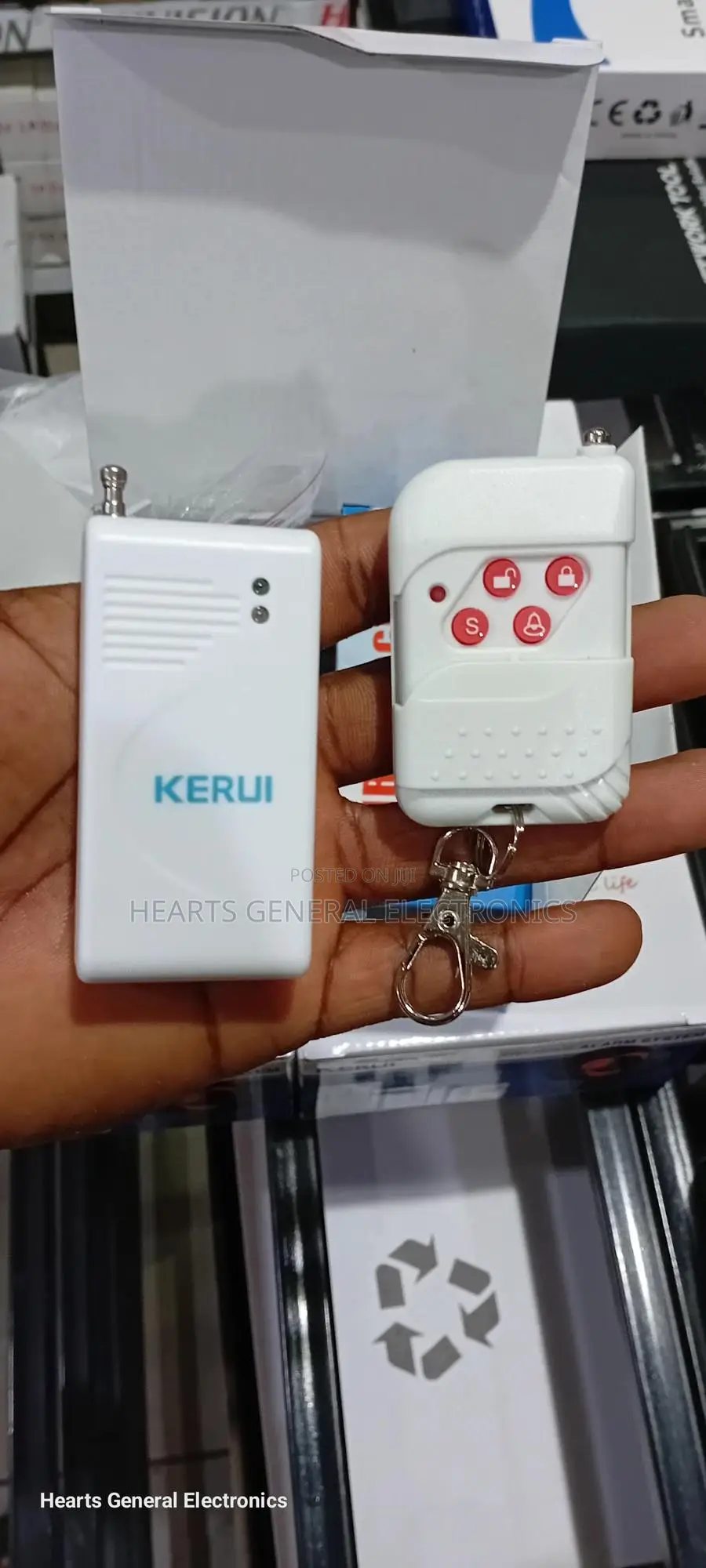 Smart Intruder Alarm System ( Control From Smart Phone )