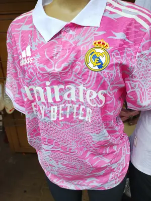 Madrid Jersey Pink Original 25-26