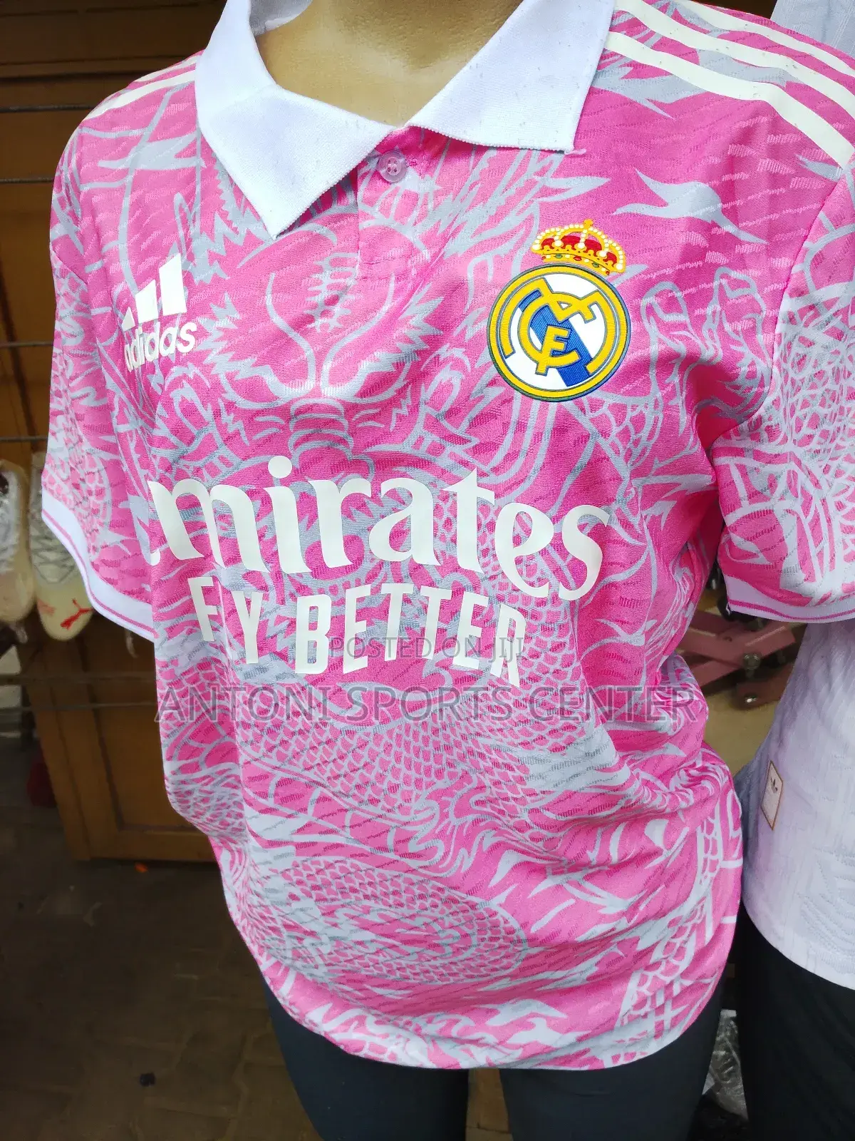 Madrid Jersey Pink Original 25-26