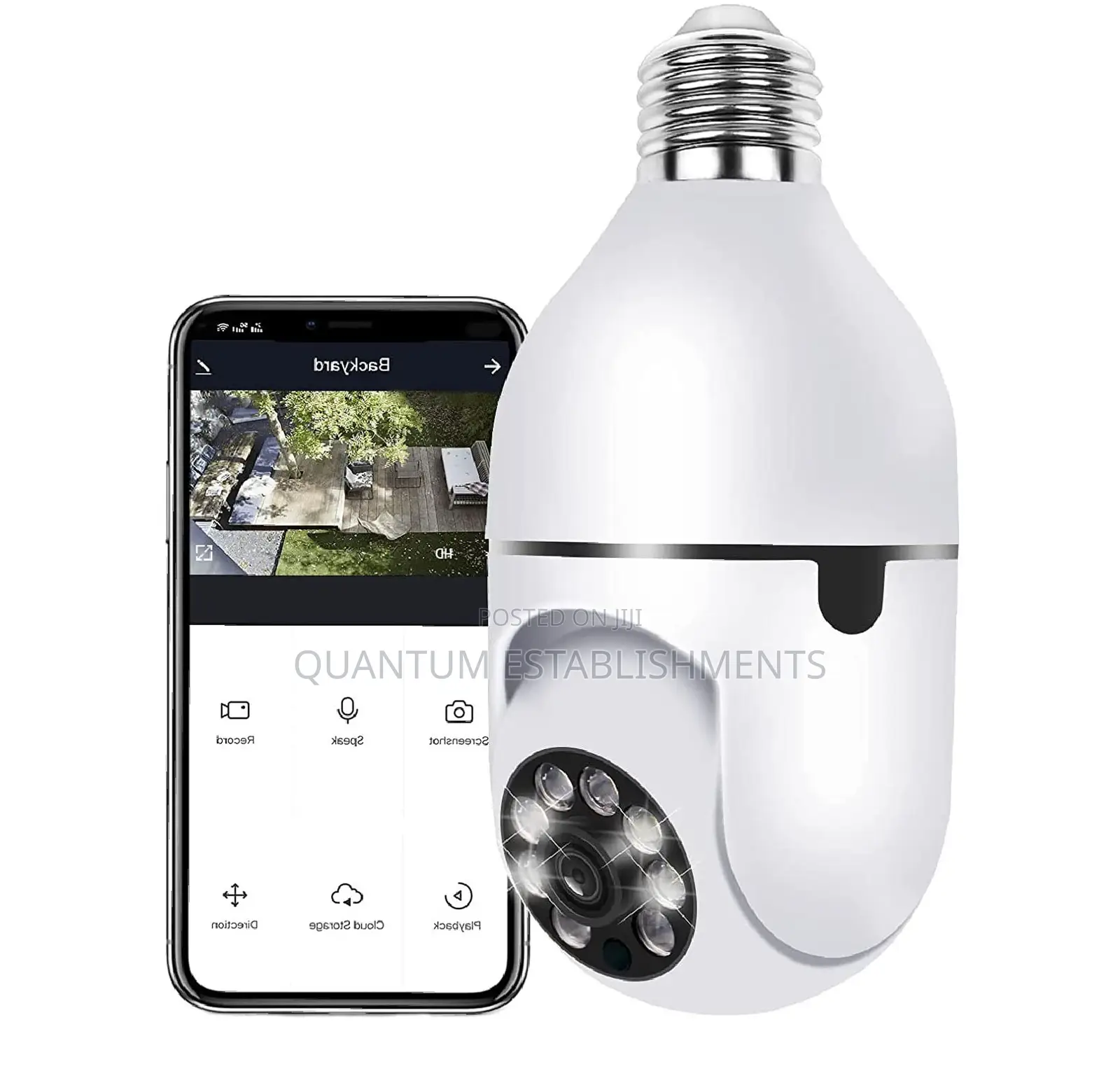 Bulb Lamp Camera