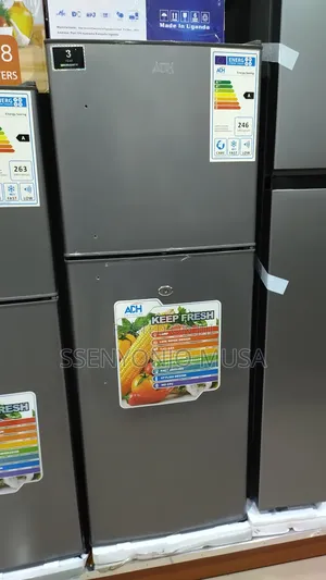 Adh Fridge 158l Top Mount Freezer Double Door - Silver