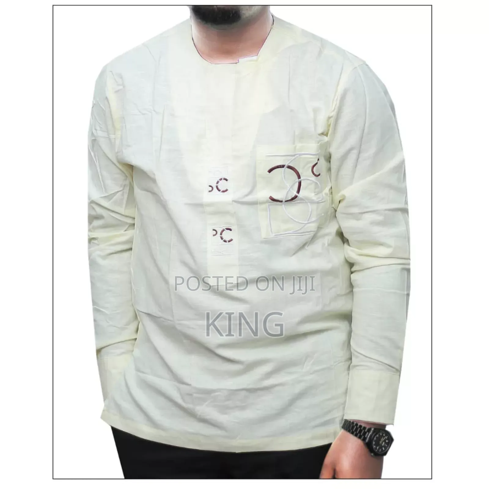 Afro -Futuristic Kitengi African Wear Shirt