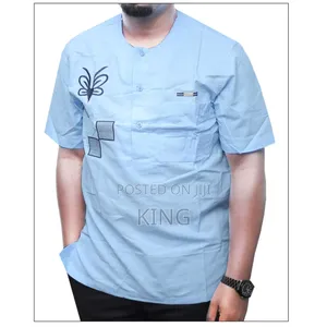 Cropped Kitengi African Wear Shirt
