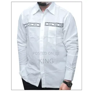 Textured Kitengi African Wear Shirt