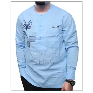 Glittered Kitengi African Wear Shirt