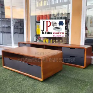 Brown Mohunga Tv Stand and Certer Table Full Set