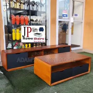 Brown Mohunga Tv Stand and Certer Table Full Set