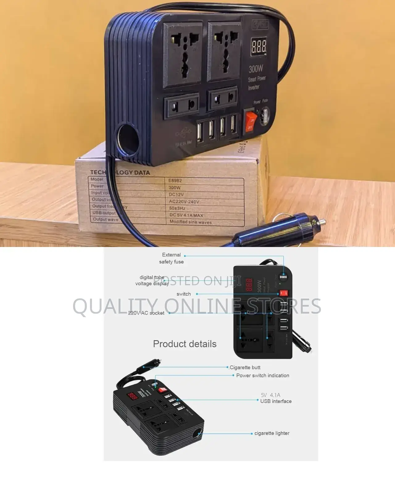 Portable Car Power Inverter