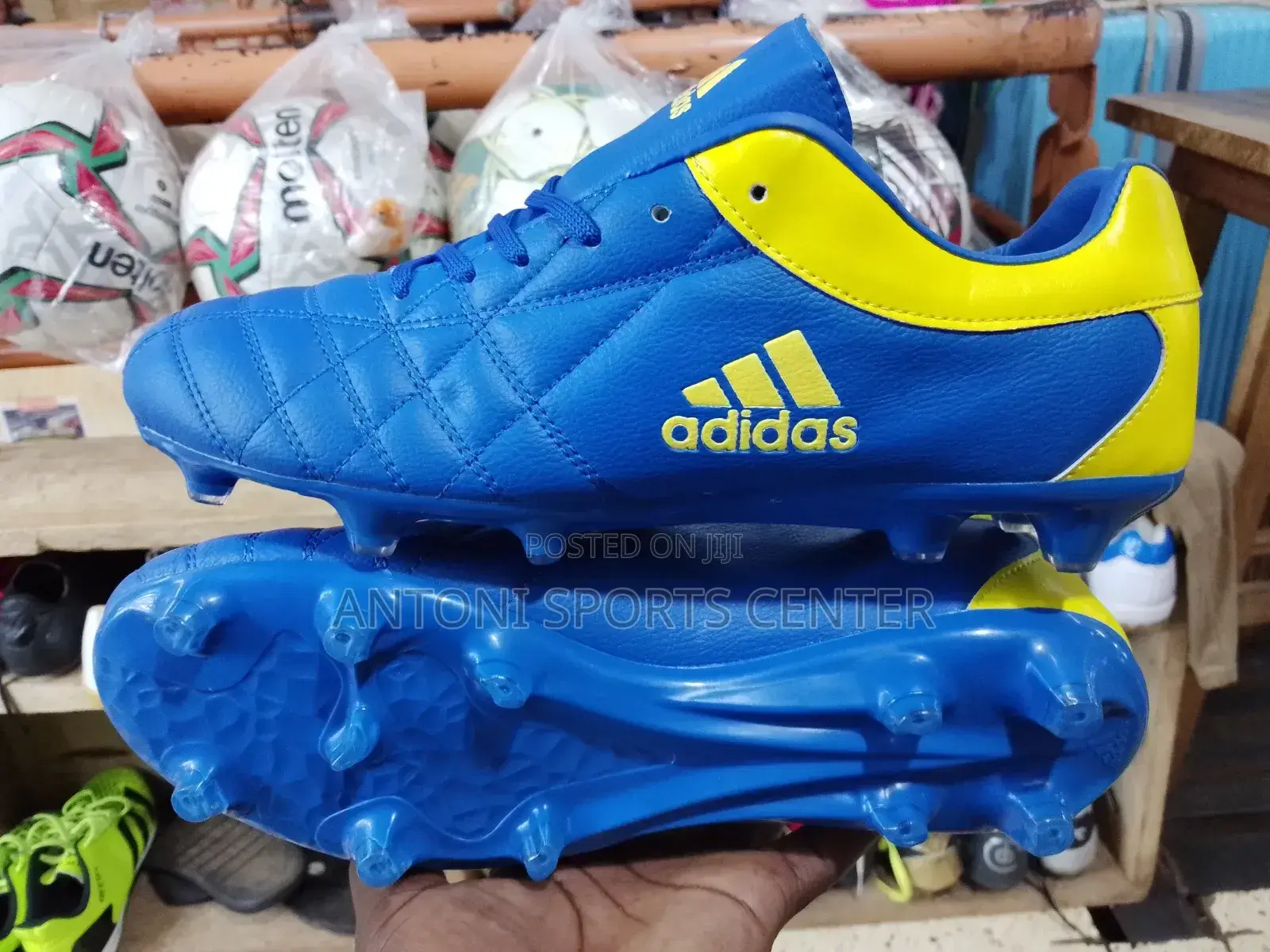 Adidas Soccer Boots Blue
