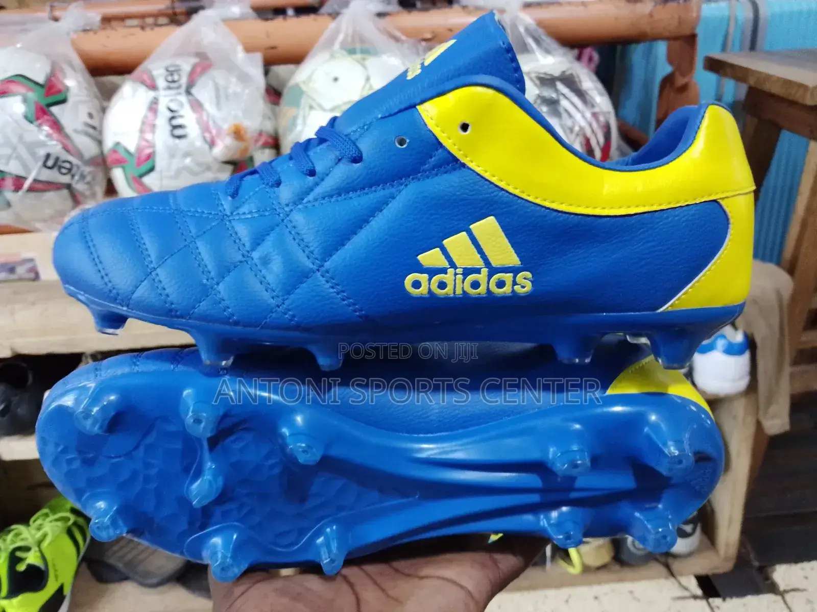 Adidas Soccer Boots Blue
