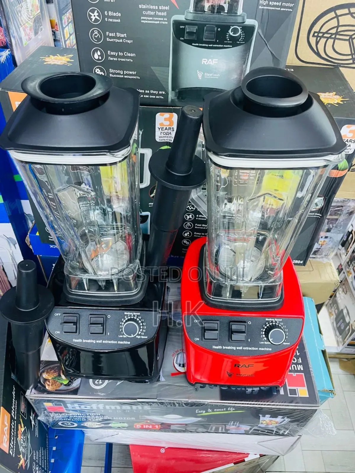 Raf Heavy Duty Blender With a 2.5l Capacity.