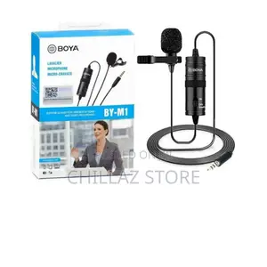 Boya Dual Mini Lavalier Microphone.